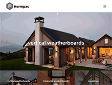 Tablet Screenshot of hermpac.co.nz